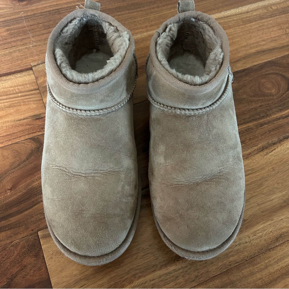 Ugg Ultra Mini Boots in Antelope - Picture 5 of 9